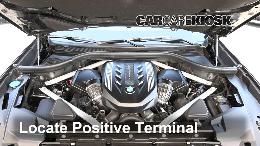 2021 BMW X5 M50i 4.4L V8 Turbo Batterie Début de saut